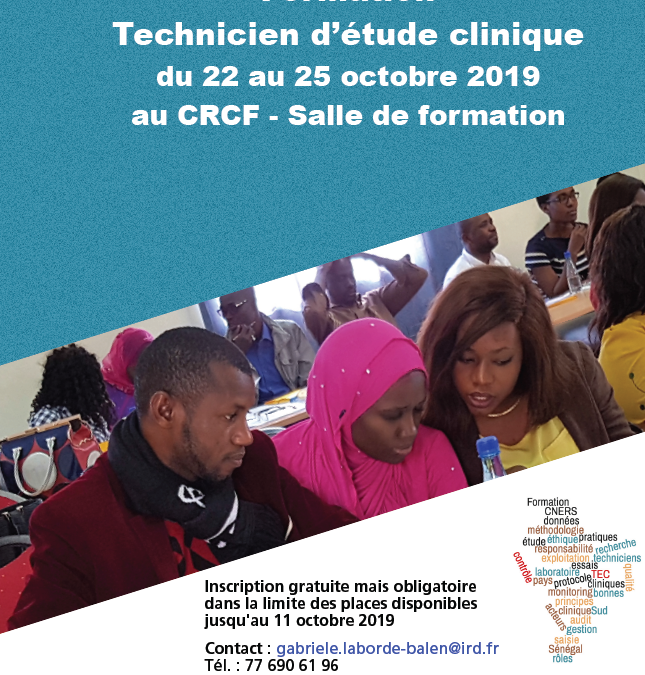 Formation « Technicien d’Étude Clinique » à Dakar