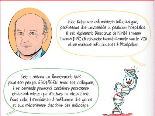 InScience : une bande dessinée Inserm, un projet financé par l’ANR